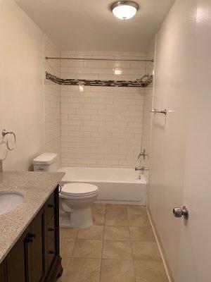 beautiful remodeled bathroom