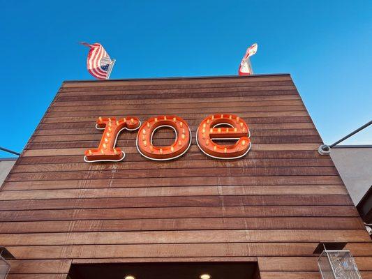 Roe seafood. Has to go market with cocktails $12 for beach and fresh seafood