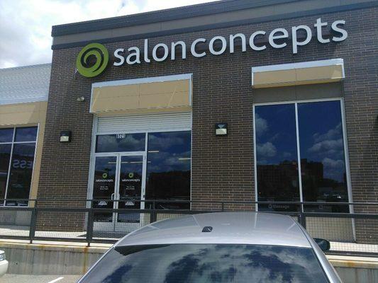 Located in the Salon Concepts!