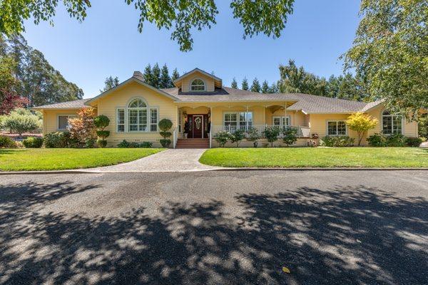 Sold at 233 Stowring Road, Petaluma. Record Sale for Westwind Estates.