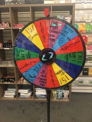 Spin to see if ur a winner