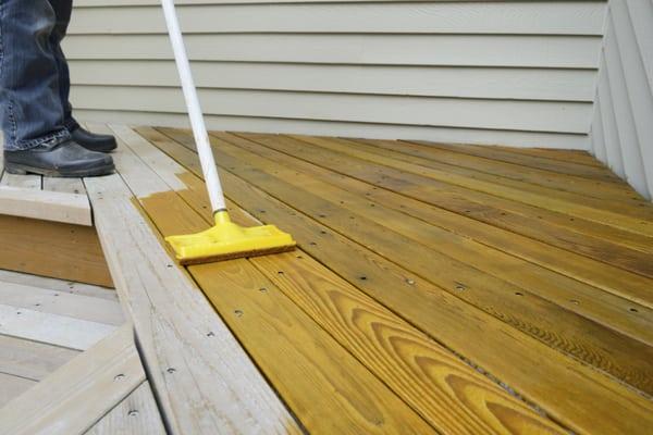 Deck Staining