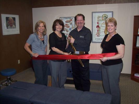 Chamber Ribbon Cutting, April 21, 2011