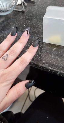 The nail design I wanted