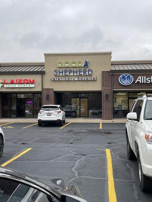 Good Shepherd Veterinary office front