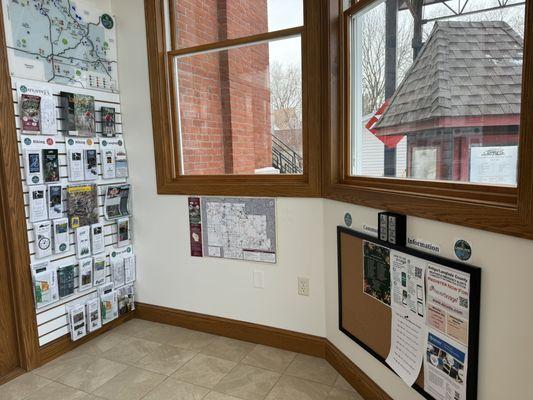 Antigo · Langlade County Welcome Center vestibule is open all day to pick up free Antigo & Langlade County trail maps and information.