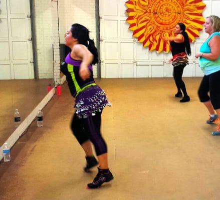 Zumba class with Criss