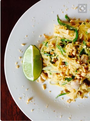 Spaghetti Squash Pad Thai