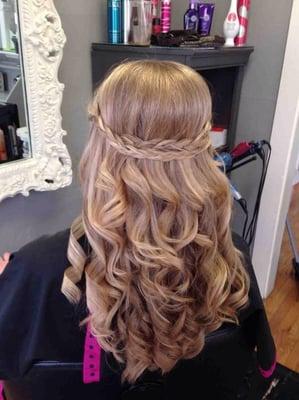 I had my hair done at Act I for prom and it turned out great!