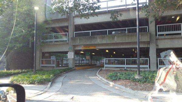 Municipal Building Deck entrance