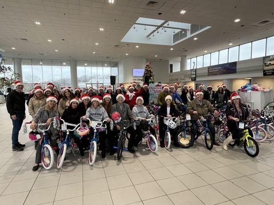 Bikes for Tykes Donation 2023