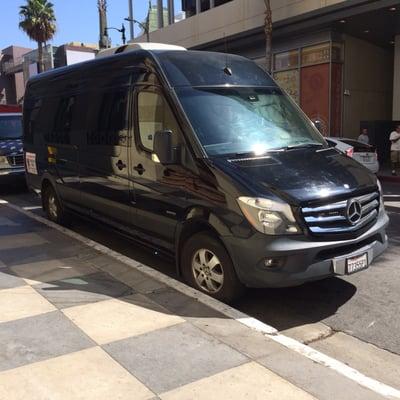 Our Luxury Mercedes Tour Van