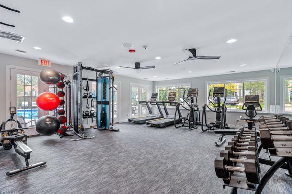 Windbrooke Crossing Renovated Fitness center