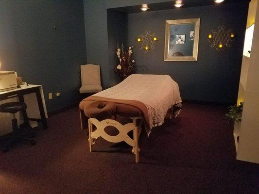 One of the treatment rooms in the office