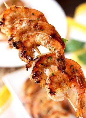 10 EXTRA LARGE Fried,  Grilled or Grilled Garlic Shrimp 8.99$