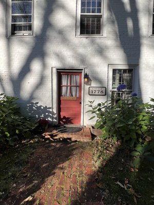 Entrance to room