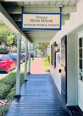 The museum & store in Historic Pensacola Village. This is where you buy your tickets.