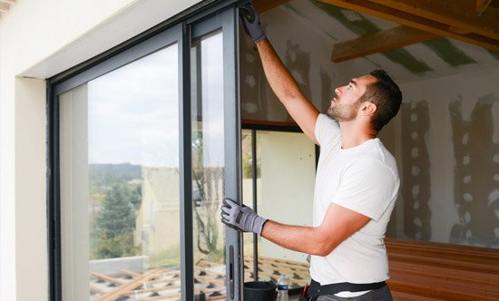 SLIDING GLASS DOORS