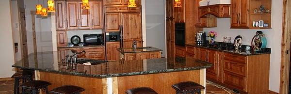 Kitchen Counters and Cabinets