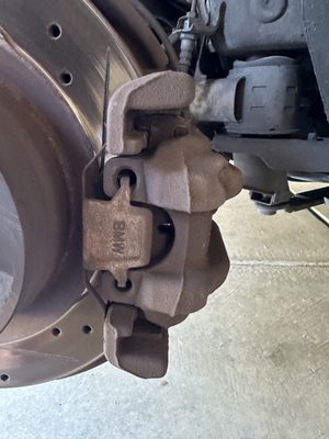 2015 BMW 428i M Sport brake pad replace