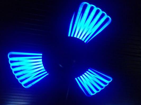 Glow fan at Quarters