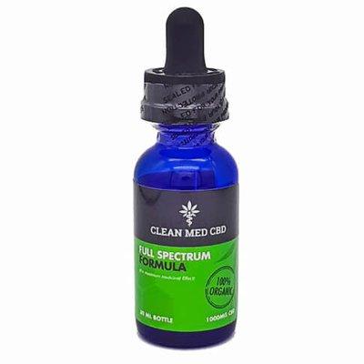 Full Spectrum 1000mg CBD, 30mL: https://www.cleanmedcbd.com/product/full-spectrum-organic-cbd-oil-1000mg-30ml/