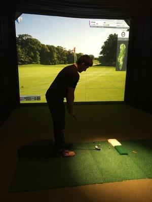 Amazing golf simulator