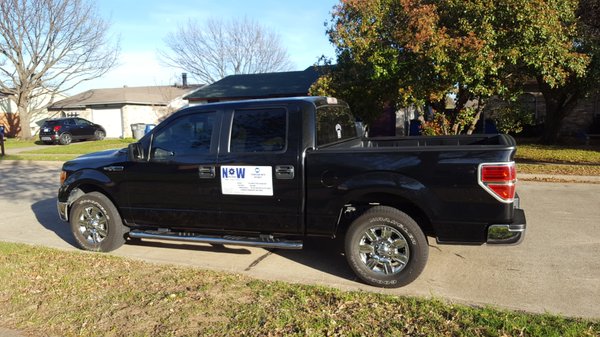 A Technician's truck