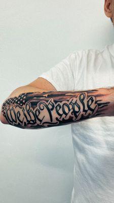 We the people half sleeve