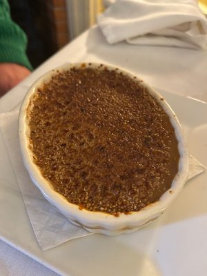 Guinness crème brûlée.