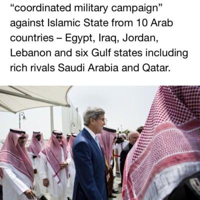 Kerry has been touring the Middle East to build support for President Barack Obama's plan, announced Wednesday, to strike bot...