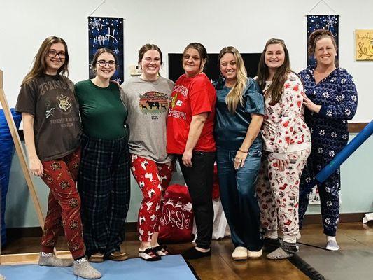 December throwback of our Pajama Weeks with our Team

​​Our goal is to support children in reaching their full potential.