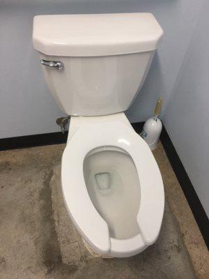 Clean toilet