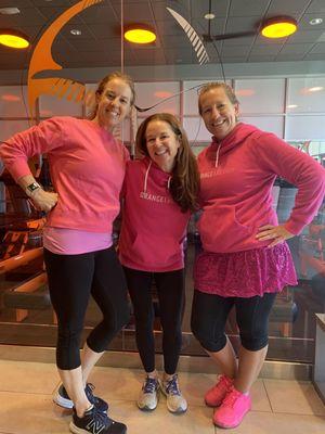 Orange Theory with a couple of my favorite coaches!