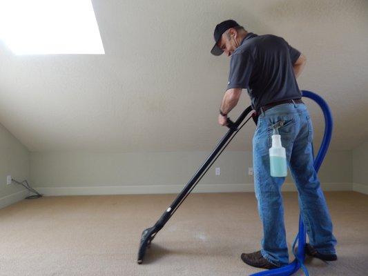 Cleaning on a regular basis actually prolongs the life of your carpets. We use Anti--allergens and Green products as well.