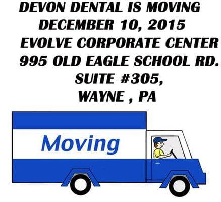 WE ARE MOVING 12/10/2015