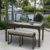 An outdoor pool table from Billiards N More makes the perfect centerpiece for your deck, patio, or balcony...