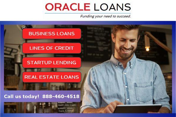 Searching for a Business Loan, Business Line of Credit, or Real Estate Loan? Call us today! 888-460-4518