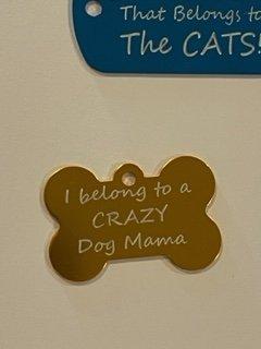 Pet tags engraved, dog tags engraved