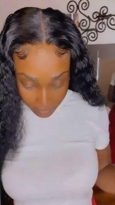 Flawless lace frontal install