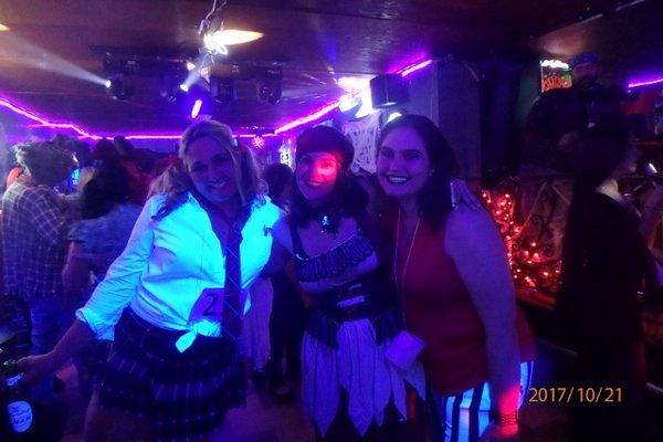 Ladies showing off their costumes @Halloween Costume Party @Lame Goose on Oct/21st/2017 w/DjRay Productions