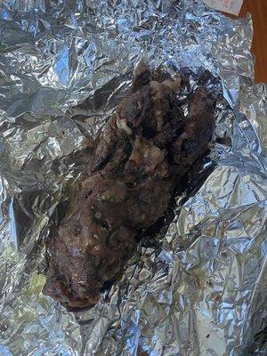 regular barbacoa- not photogenic but tasted great