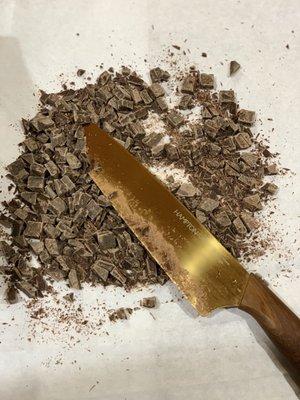 Hand Chopped Chocolate