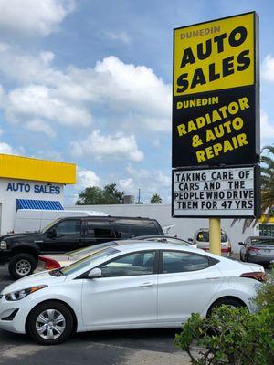 "Taking care of cars and the people who drive them for 47 years."