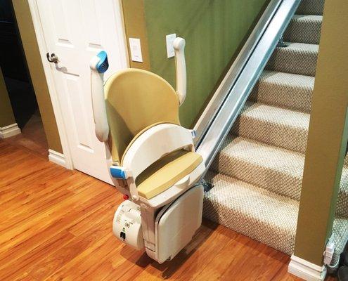 Straight stairlifts - call us for a free estimate