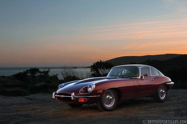 1969 Jaguar XKE restored right here at British Sports Cars.