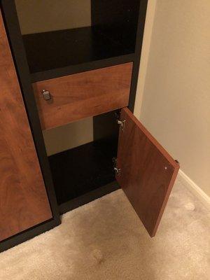 Storage cabinet.