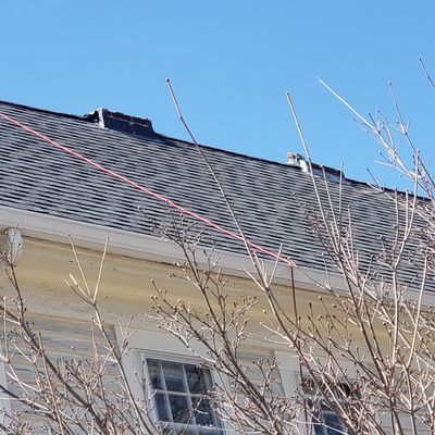 Removal of two chimneys