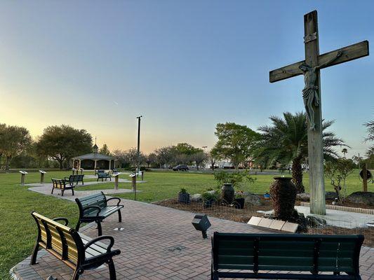 Stations of the Cross from the Gazebo to the Cross - March 5, 2023