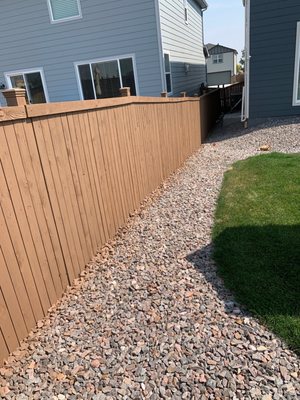 75 ft privacy fence